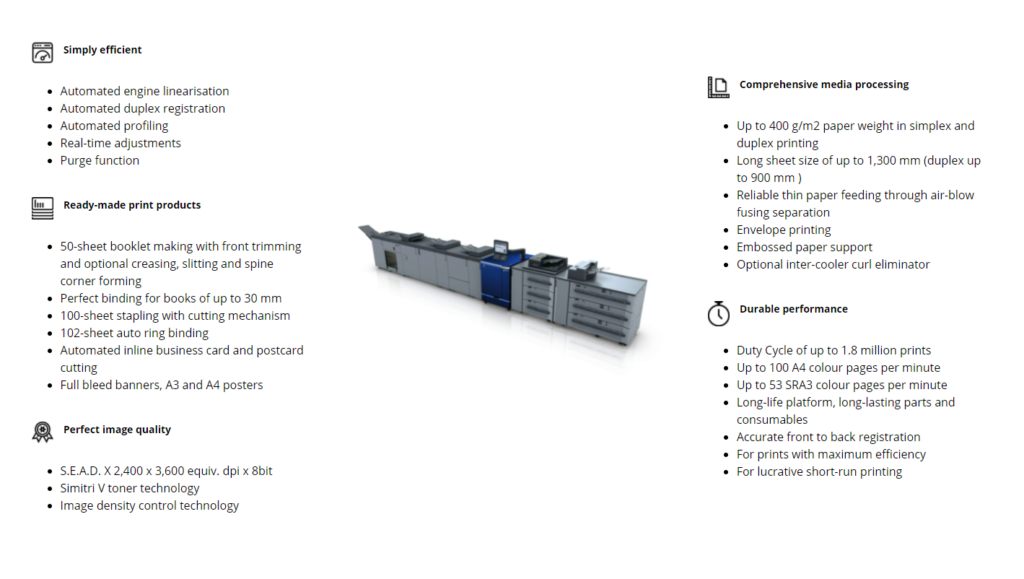 AccurioPress C7100 - Konica Minolta - ΠΡΑΞΗ ΕΠΕ